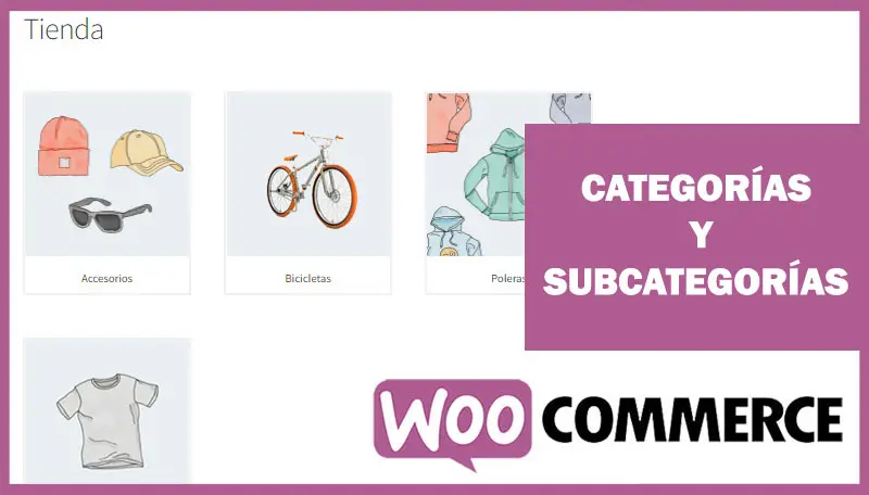 WooCommerce crear Categorías y subcategorías